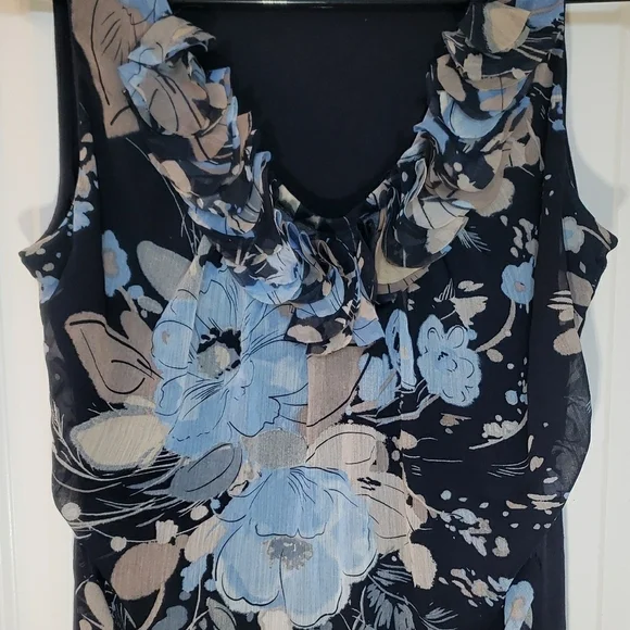 New York & Company Navy Top - Picture 4 of 5